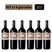 Vinho Argentino Tinto Malbec Rutini Kit 6 Und 750ml