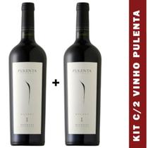 Vinho Argentino Tinto Pulenta Estate I Malbec Kit C/2 750ml