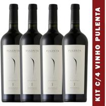 Vinho Argentino Tinto Pulenta Estate I Malbec Kit C/4 750ml