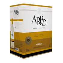 Vinho bag in box arbo moscato branco 3lt