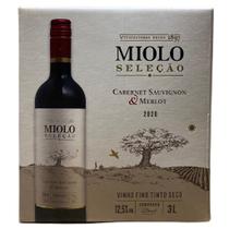 Vinho Bag in Box Miolo Seleção Cabernet Sauvignon & Merlot