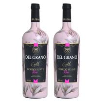 Vinho Bordô Suave Rosé Del Grano Gold 1L - Serra Gaúcha Vinho Bordô Suave Rosé Del Grano Gold 1L - Serra Gaúcha