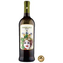 Vinho Branco Angélica Grillo Sicília DOC Frescor Mediterrâneo com Elegância Italiana Vinho Branco Angélica Grillo Sicília DOC Frescor Mediterrâneo com Elegância Italiana