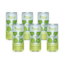 Vinho Branco Brasileiro Sauv Chardonnay 6 Latas 269ml