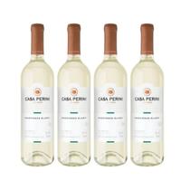 Vinho Branco Casa Perini Sauvignon Blanc 750ml Kit 4un