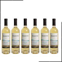 Vinho Branco Casca Dura Tozetti Sanber 750ml Caixa c/ 6un
