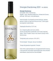 Vinho Branco Chardonnay - Argentino - Kit 2 Garrafas - SINERGIA