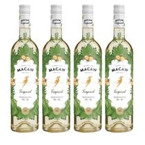 Vinho Branco Frisante Casa Perini Macaw Tropical Caixa 4un Vinho Branco Frisante Casa Perini Macaw Tropical Caixa 4un