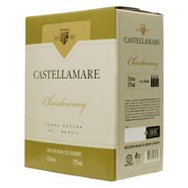Vinho Branco Seco Chardonnay Bag in Box Castellamare 3L