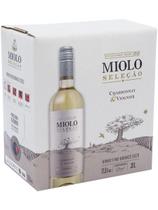Vinho Branco Seco Miolo Seleção Chardonnay/Viognier Bag in Box 3 L