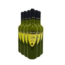 Vinho branco seco moscato - 6 x 750 ml - san luigi