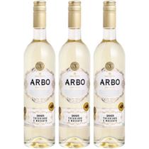 Vinho Branco Seco Moscato Casa Perini Arbo 750ml Kit 3un