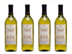 Vinho Branco Seco Niagara Masotti 750ml Kit 4 unid Vinho Branco Seco Niagara Masotti 750ml Kit 4 unid
