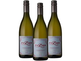 Vinho Branco Seco Zuccardi Fuzion Chardonnay 750ml - 3 Unidades