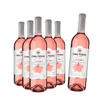 Vinho Casa Perini Rosé Solidário - 6x 750ml +1 Saca Rolhas 2 Estagios