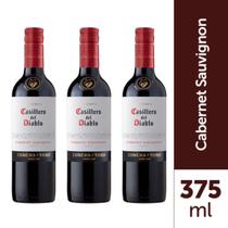 Vinho Casillero Del Diablo Cabernet Sauvignon375ml Kit Com3 Vinho Casillero Del Diablo Cabernet Sauvignon375ml Kit Com3