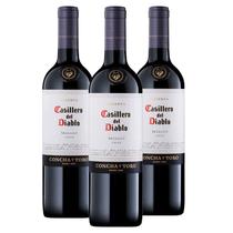 Vinho Casillero Del Diablo Merlot 750Ml (3 Garrafas)