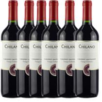Vinho chilano cabernet sauvignon tinto 750ml c/ 6 unidades Vinho chilano cabernet sauvignon tinto 750ml c/ 6 unidades