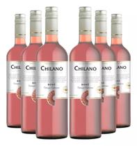 VINHO CHILANO ROSÉ MEIO SECO 750 ML 6 unidades VINHO CHILANO ROSÉ MEIO SECO 750 ML 6 unidades