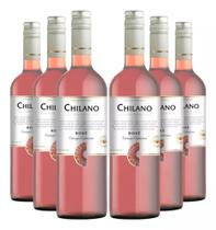 VINHO CHILANO ROSÉ MEIO SECO 750 ML 6 unidades