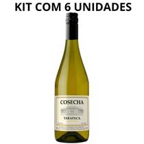 Vinho chileno cosecha tarapacá chardonnay 750ml bco kit c/ 6