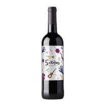 Vinho Cinco Vinas Tempranillo 750Ml