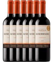 Vinho Concha y Toro Reservado Carmenere - Kit 6 Garrafas de 750ml