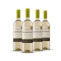 Vinho Concha Y Toro Reservado Sauvignon Blanc 750ml - Kit 4 Garrafas Concha Y Toro Sauvignon Blanc