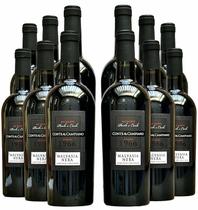 Vinho Conte di Campiano Malvasia Nera Kit com 12 Garrafas Oferta