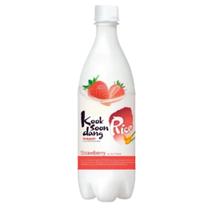 Vinho de Arroz Coreano Makgeolli Morango 750ml Vinho de Arroz Coreano Makgeolli Morango 750ml