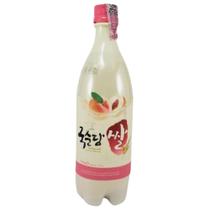 Vinho de Arroz Coreano Makgeolli Pêssego 750ml Vinho de Arroz Coreano Makgeolli Pêssego 750ml