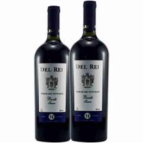 Vinho Del Rei Tinto Suave 1 Litro - Kit 2 Garrafas Vinho Del Rei Tinto Suave 1 Litro - Kit 2 Garrafas