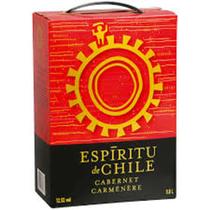 Vinho Espiritu de Chile Cabernet & Carmenére Tinto Seco Embalagem Bag in Box 3L Vinho Espiritu de Chile Cabernet & Carmenére Tinto Seco Embalagem Bag in Box 3L
