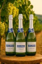 Vinho Espumante Quinta do Morgado Moscatel 660ml - Kit 3 Garrafas Espumante Quinta do Morgado Branco