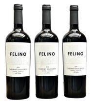 Vinho Felino Cabernet Sauvignon Kit com 3 Garrafas Oferta