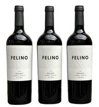Vinho Felino Malbec Kit com 3 Garrafas Oferta Vinho Felino Malbec Kit com 3 Garrafas Oferta