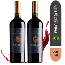 Vinho Fino Tinto Casa Valduga Origem Merlot 2x750ml