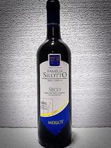 Vinho fino tinto seco - merlot - 750ml - silotto - artesanal