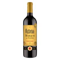 Vinho francês marquis de chasse aop bordeaux 750ml tinto