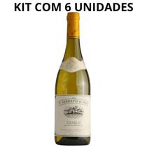 VINHO FRANCES P. FERRAUD e FILS CHABLIS 750ML BCO KIT COM 6 VINHO FRANCES P. FERRAUD e FILS CHABLIS 750ML BCO KIT COM 6