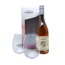 Vinho garzon res. pinot rose c/2copos 75
