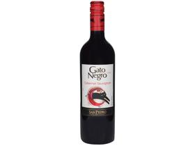 Vinho Gato Negro Cabernet Sauvignon Tinto Meio Seco 750ml