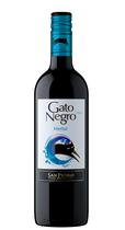 Vinho Gato Negro Merlot Tinto Meio Seco Chileno 750ml