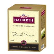 Vinho Halberth Bag-in 5 litros Tinto Branco de Mesa Suave Seco