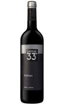 Vinho latitud 33 malbec tinto 750ml