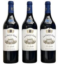 Vinho Le Petit Clos Chileno Vv 4,3 Kit Com 3 Garrafas Oferta