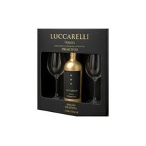 Vinho luccarelli gold 750 c/2taç cristal Vinho luccarelli gold 750 c/2taç cristal
