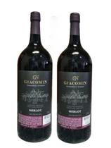 Vinho Merlot Giacomin - Kit 02 garrafas 1,5L