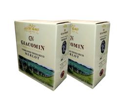 Vinho Merlot Giacomin - Kit 2 Bags de 3L
