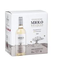 Vinho Miolo Seleção Chardonnay/ Viognier Bag In Box 3 L Vinho Miolo Seleção Chardonnay/ Viognier Bag In Box 3 L